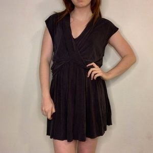 FREE PEOPLE navy mini dress